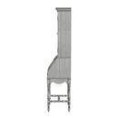 Newlark 20 in. W Rectangular Wood and Glass Traditional 2 Drawer 1 Door Secretary by Butler Specialty Company