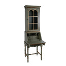 Newlark 20 in. W Rectangular Wood and Glass Traditional 2 Drawer 1 Door Secretary by Butler Specialty Company