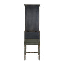 Newlark 20 in. W Rectangular Wood and Glass Traditional 2 Drawer 1 Door Secretary by Butler Specialty Company
