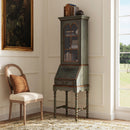 Newlark 20 in. W Rectangular Wood and Glass Traditional 2 Drawer 1 Door Secretary by Butler Specialty Company