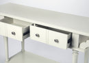 Talia 54 in. W Rectangular Wood 2 Drawer Console Table with Lower Open Shelf by Butler Specialty Company