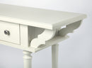 Talia 54 in. W Rectangular Wood 2 Drawer Console Table with Lower Open Shelf by Butler Specialty Company