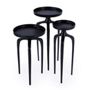 Emilie Outdoor Round Set of 3 Scatter Tables by Butler Specialty Company