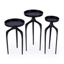 Emilie Outdoor Round Set of 3 Scatter Tables by Butler Specialty Company