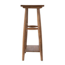 Bowen 20 in. W Rectangular Solid Wood Side Table with Magazine Holder by Butler Specialty Company