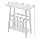 Bowen 20 in. W Rectangular Solid Wood Side Table with Magazine Holder by Butler Specialty Company