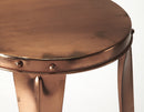 Ulrich 30 in. Seat Height Round Copper Backless Bar Stool by Butler Specialty Company