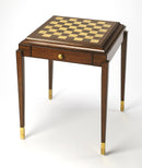 Adrian 22 in. W Square Wood 1 Drawer Mid-Century Modern Game Table by Butler Specialty Company