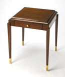 Adrian 22 in. W Square Wood 1 Drawer Mid-Century Modern Game Table by Butler Specialty Company