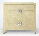 Amelle 34 in. W Rectangular Raffia 4 Drawer Accent Chest by Butler Specialty Company