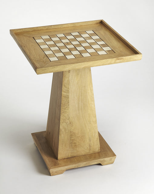 Levon 21.5 in. W Square Wood Pedestal Game Table by Butler Specialty Company