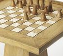 Levon 21.5 in. W Square Wood Pedestal Game Table by Butler Specialty Company