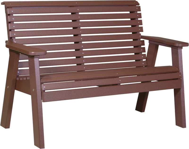 4' Plain Bench by LuxCraft