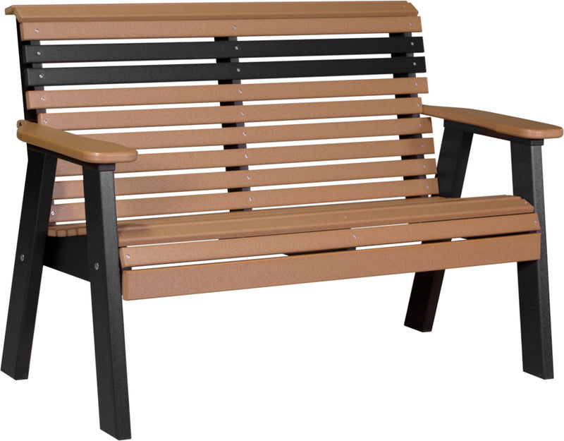 4' Plain Bench by LuxCraft