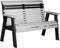4' Plain Bench by LuxCraft
