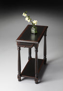 Devane 12 in. W Rectangular Wood Side Table with Pull-Out Tray and Lower Open Shelf by Butler Specialty Company