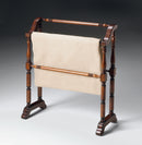 Lillian 28 in. W Rectangular Wood 2 Rail Traditional Blanket Stand by Butler Specialty Company