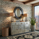 Midway Aviator Themed Metal Console Cabinet by Butler Specialty Company