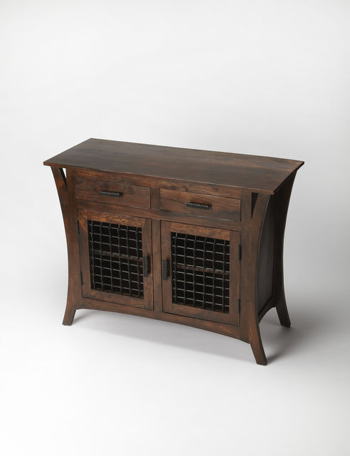 Ako 43.5 in. W Rectangular Wood Modern 2 Drawer 2 Door Console Chest by Butler Specialty Company