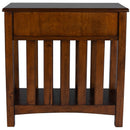 Larina 16 in. W Rectangular Wood Shaker 1 Drawer Side Table with Lower Open Shelf by Butler Specialty Company