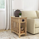 Larina 16 in. W Rectangular Wood Shaker 1 Drawer Side Table with Lower Open Shelf by Butler Specialty Company