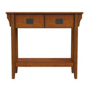 Larina 36 in. W Rectangular Wood 2 Drawer Console Table with Lower Open Shelf by Butler Specialty Company
