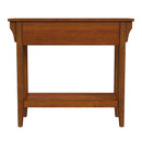 Larina 36 in. W Rectangular Wood 2 Drawer Console Table with Lower Open Shelf by Butler Specialty Company