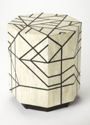Greta Bone Inlay Side Table by Butler Specialty Company
