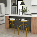 Grogan Hair-On-Hide Adjustable 26"-35" Seat Height Counter Stool by Butler Specialty Company
