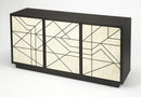 Greta 59 in. W Rectangular Wood and Bone Inlay 3 Door Sideboard-Server by Butler Specialty Company