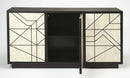 Greta 59 in. W Rectangular Wood and Bone Inlay 3 Door Sideboard-Server by Butler Specialty Company