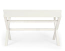 Anew 46 in. W Rectangular Wood Campaign 3 Drawer Writing Desk by Butler Specialty Company