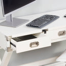Anew 46 in. W Rectangular Wood Campaign 3 Drawer Writing Desk by Butler Specialty Company