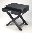 Anew 24.25 in. W Rectangular Wood Campaign 1 Drawer Side Table by Butler Specialty Company