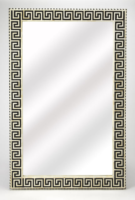 Eternity 35.5 in. W x 58.5 in. W Rectangular Bone Inlay Wall Mirror by Butler Specialty Company