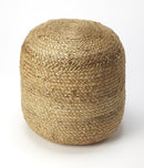 Noosa 16 in. W Round Jute Accent Pouffe by Butler Specialty Company