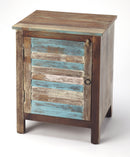 Rustic 18.25 in. W Rectangular Shutter Painted Accent Cabinet with Storage by Butler Specialty Company
