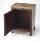 Rustic 18.25 in. W Rectangular Shutter Painted Accent Cabinet with Storage by Butler Specialty Company
