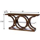 Stowe 59 in. W Rectangular Wood Rustic Console Table by Butler Specialty Company