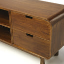 Drayton 49.5 in. W Rectangular Wood Modern Waterfall Edge TV Stand by Butler Specialty Company