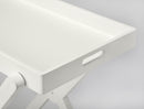 Edna 27.5 in. W Rectangular Wood Removable Top Folding Tray Table by Butler Specialty Company