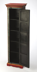 Amir 16 in. W x 60 in. H Wood Hand Painted Tall Cabinet with Storage by Butler Specialty Company