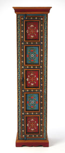 Amir 16 in. W x 60 in. H Wood Hand Painted Tall Cabinet with Storage by Butler Specialty Company