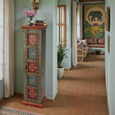 Amir 16 in. W x 60 in. H Wood Hand Painted Tall Cabinet with Storage by Butler Specialty Company