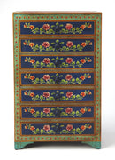 Zara 21 in. W Rectangular Wood Hand Painted 7 Drawer Accent Chest by Butler Specialty Company