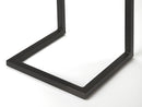 Kilmer 11 in. W Square Wood and Metal C-Shaped Side Table by Butler Specialty Company