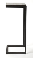 Kilmer 11 in. W Square Wood and Metal C-Shaped Side Table by Butler Specialty Company