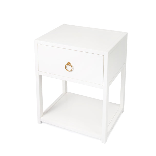 Lark  21 in. W Rectangular Wood 1 Drawer End Table with Lower Open Shelf by Butler Specialty Company