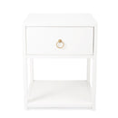 Lark  21 in. W Rectangular Wood 1 Drawer End Table with Lower Open Shelf by Butler Specialty Company