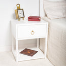 Lark  21 in. W Rectangular Wood 1 Drawer End Table with Lower Open Shelf by Butler Specialty Company